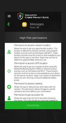 Cyber Privacy Suite android App screenshot 1