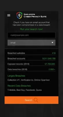 Cyber Privacy Suite android App screenshot 3